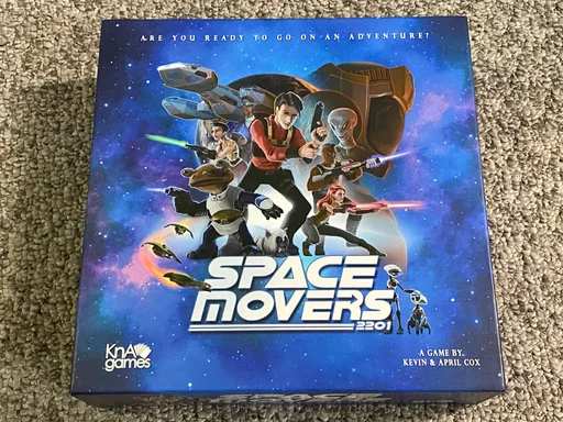 Board game, Space Movers 2201
