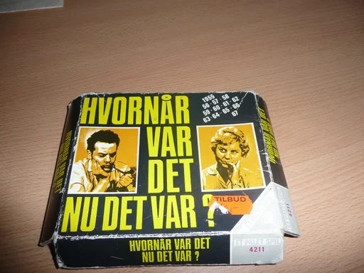 Board game, Hvornår var det nu det var ?