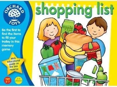 Board game, Shopping List
