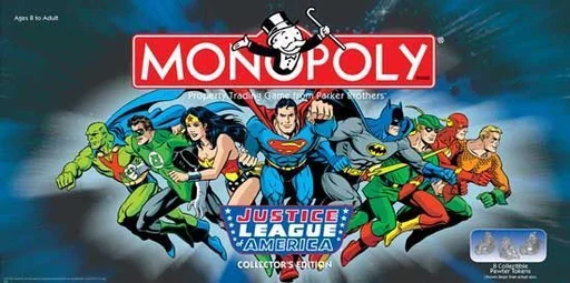 Board game, Monopoly: Justice League of America