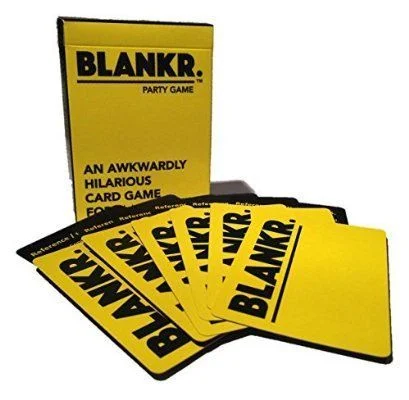 Board game, Blankr: An Awkwardly Hilarious Card Game For ★★★★★