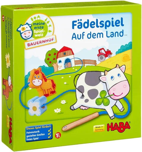 Board game, Fädelspiel: Auf dem Land