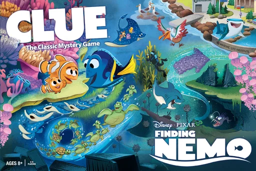 Board game, Clue: Finding Nemo
