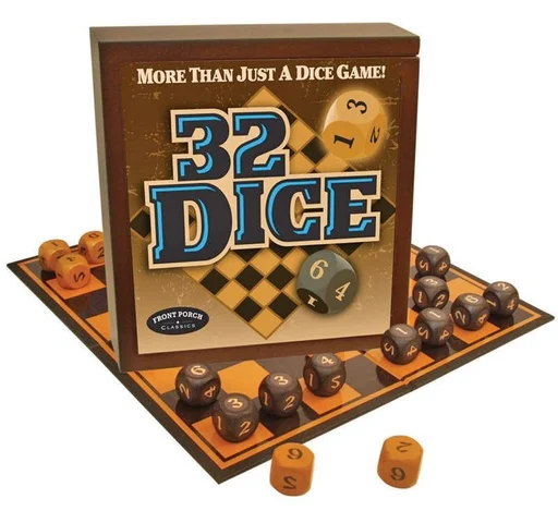 Board game, 32 Dice
