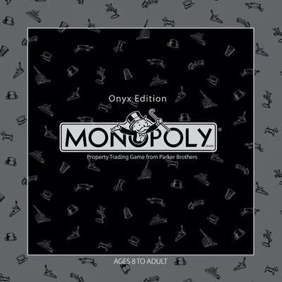 Board game, Monopoly: Onyx Edition