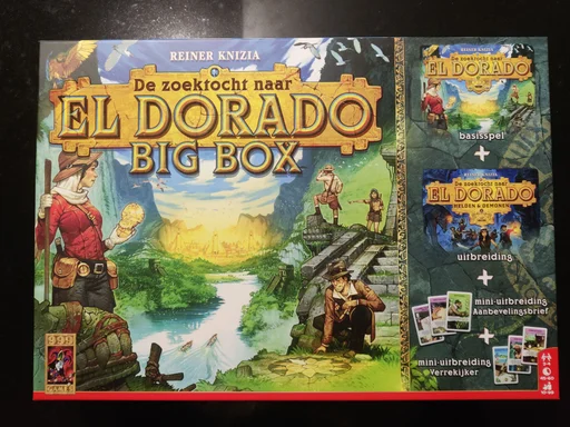 Board game, De Zoektocht naar El Dorado: Big Box