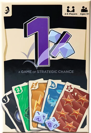 Board game, 1%: A Game of Strategic Chance