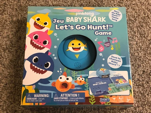 Board game, Baby Shark Let's Go Hunt Game