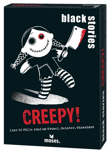 Board game, Black Stories: Creepy!