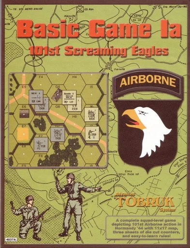 Board game, Advanced Tobruk System Basic Game 1a: Screaming Eagles
