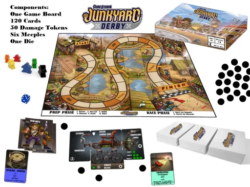 Board game, Junkyard Derby