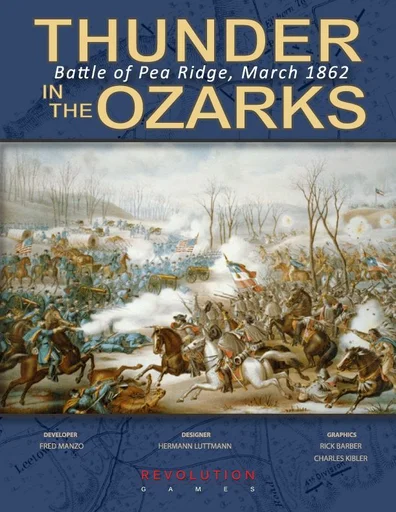 Board game, Thunder in the Ozarks: Battle for Pea Ridge, March 1862