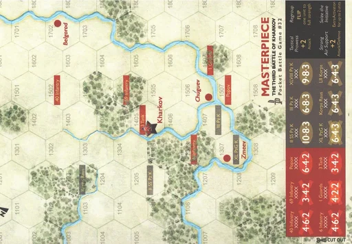 Board game, Masterpiece: The Third Battle of Kharkov