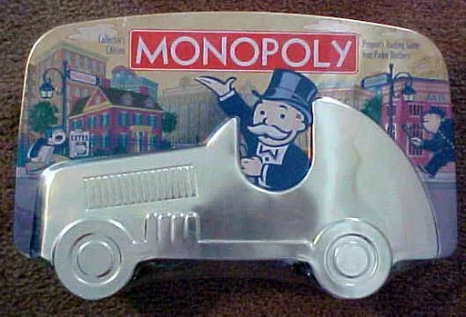 Board game, Monopoly: Collector's Tin Car