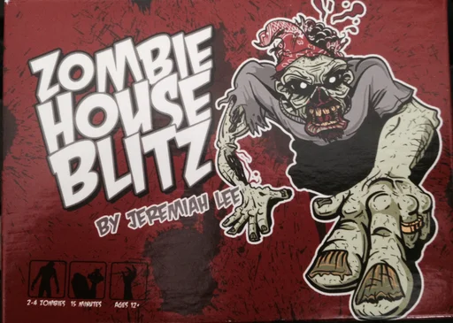 Board game, Zombie House Blitz