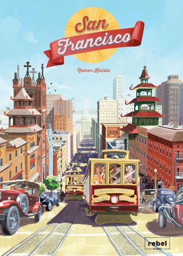 Board game, San Francisco