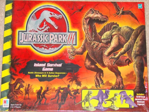 Board game, Jurassic Park III: Island Survival Game
