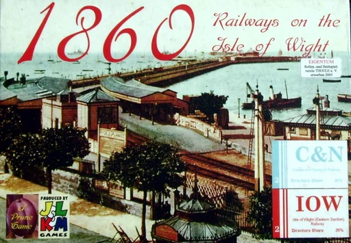 Board game, 1860: Railways on the Isle of Wight