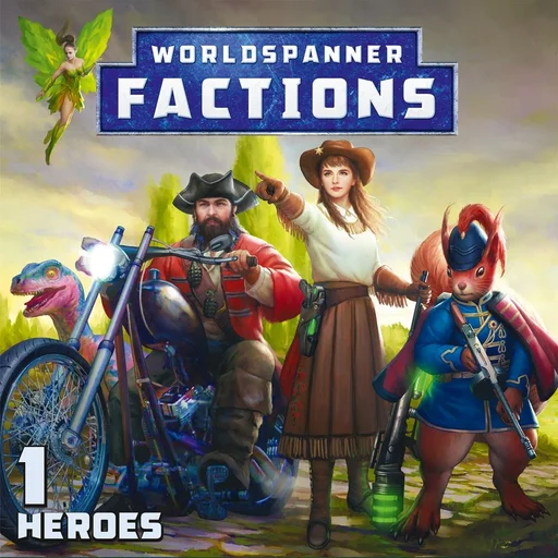 Board game, Worldspanner Factions, Set 1: Heroes