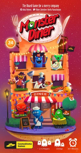 Board game, Monster Diner