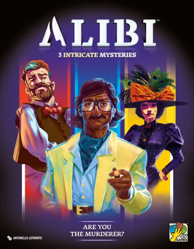 Board game, Alibi: 3 Intricate Mysteries
