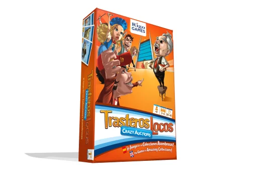 Board game, Trasteros Locos: Crazy Auctions