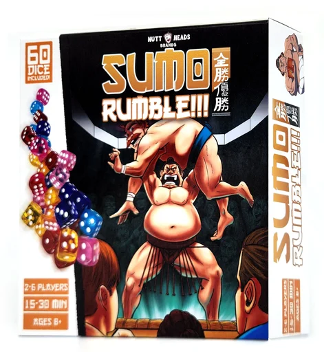 Board game, Sumo Rumble!!!