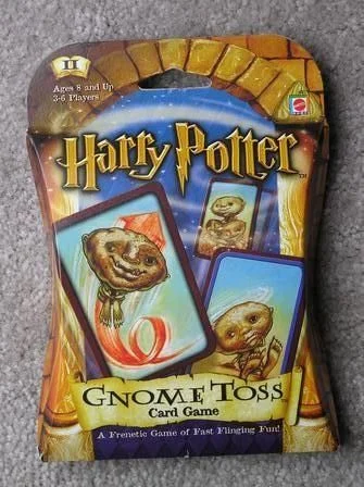 Board game, Harry Potter Gnome Toss Card Game