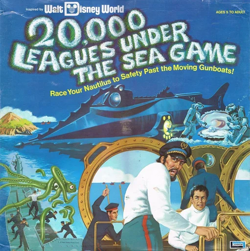 Board game, 20,000 Leagues Under the Sea Game