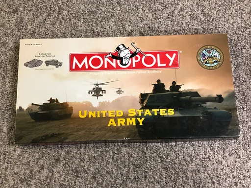 Board game, Monopoly: United States Army