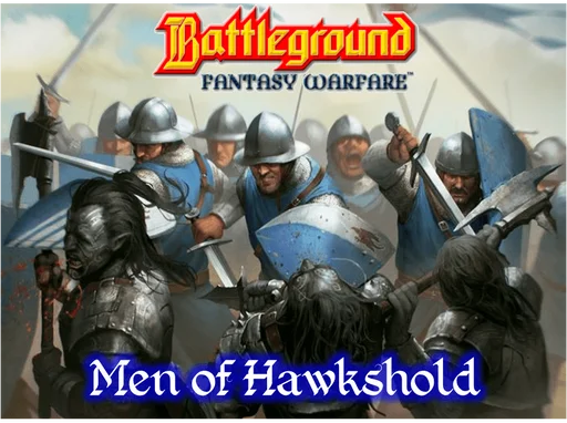 Board game, Battleground Fantasy Warfare: Men of Hawkshold