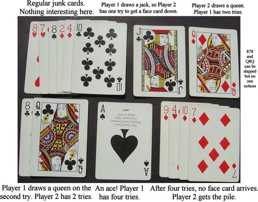 Board game, Egyptian Ratscrew
