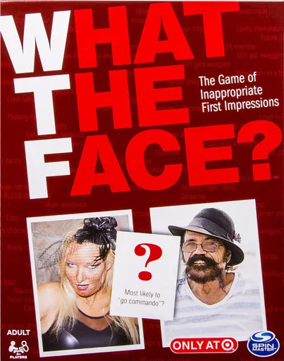 Board game, What The Face?