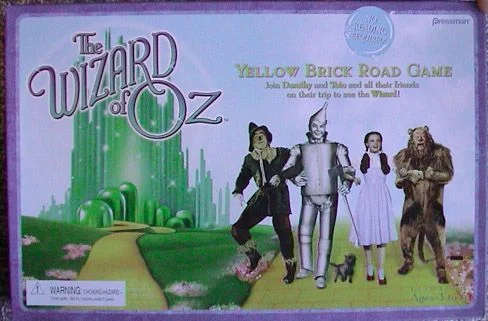 Board game, The Wizard of Oz Yellow Brick Road Game
