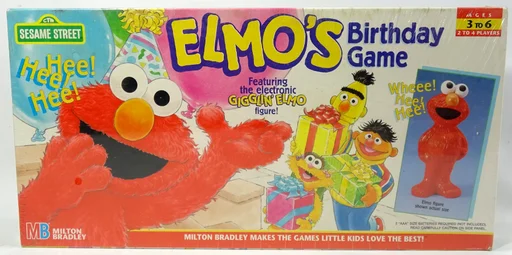 Board game, Elmo's Birthday Game