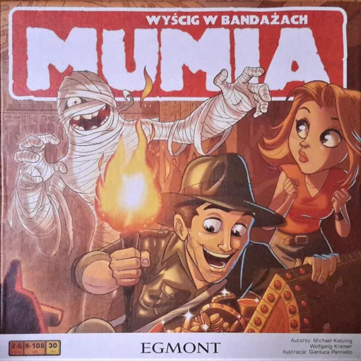 Board game, Mumia: Wyścig w bandażach