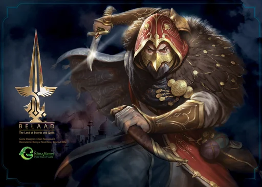Board game, Belaad: The Land of Swords and Quills
