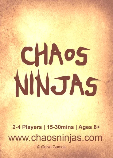 Board game, Chaos Ninjas