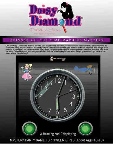 Board game, The Daisy Diamond Detective Series: Episode #2 – The Time Machine Mystery