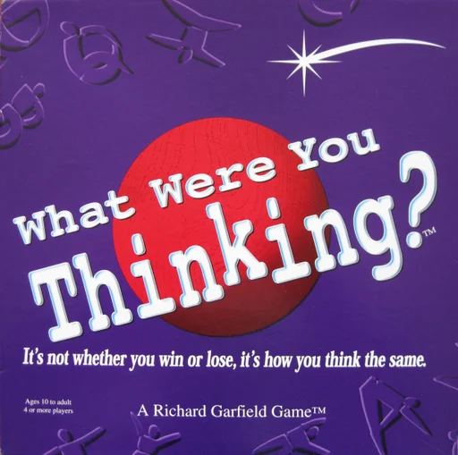 Board game, What Were You Thinking?