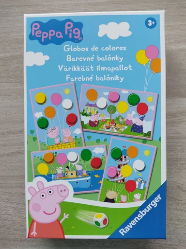 Board game, Peppa Pig: Bunte Ballone