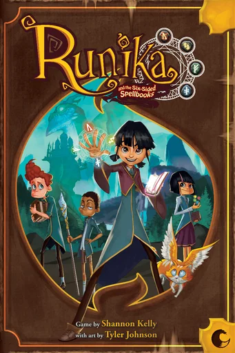 Board game, Runika and the Six-sided Spellbooks