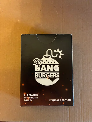 Board game, Big Bang Burgers