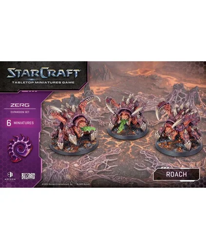 Starcraft: Tabletop Miniatures Game – Zerg: Roach Expansion