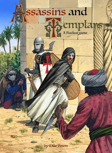 Board game, Assassins and Templars: A Ruckus Game