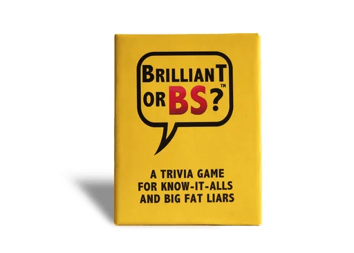 Board game, Brilliant Or BS? Trivia Party Game