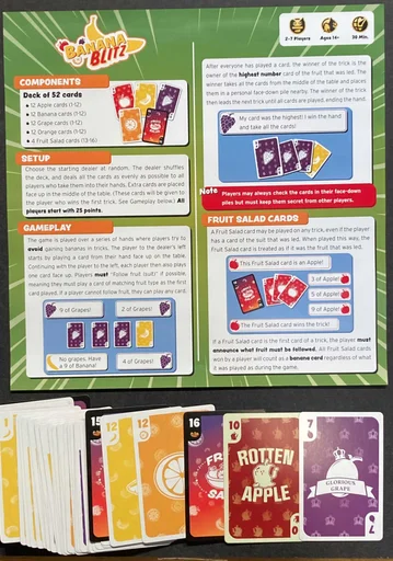 Board game, Banana Blitz