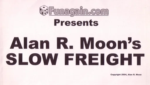 Board game, Slow Freight