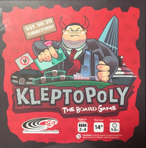 Board game, Kleptopoly: The Board Game