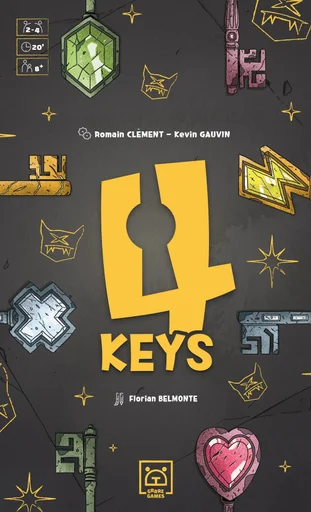 Board game, 4 KEYS